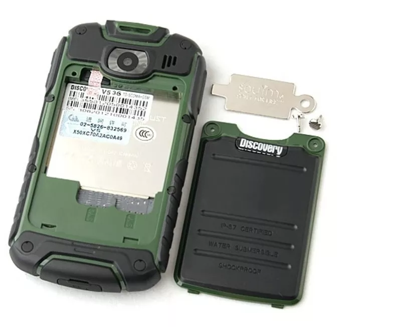 Пылезащищенный смартфон Discovery V5 3